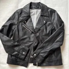 GleeFul ブラック ライダースジャケット