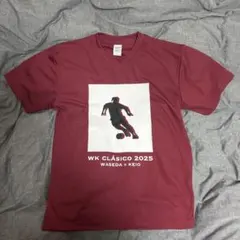 早稲田大学　ア式蹴球部　早慶戦　クラシコ　2025 Tシャツ L 大学サッカー