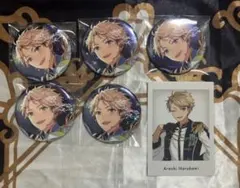 【あんスタ】嵐　10周年　展示会　缶バッジ　特典ぱしゃっつ