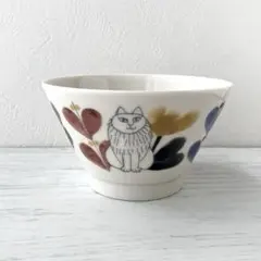 新品　リサラーソン 茶碗 12cmサイズ　日本製　ねこ　ネコ　猫　キャットのサムネイル