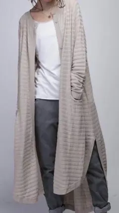 アンティカ ロングカーディガン