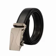 スライド式本革ベルト 穴無し 紳士用 スーツ デート用