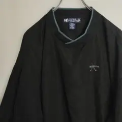 BIG DOGS ナイロンジャケット プルオーバー ブラック メンズXL