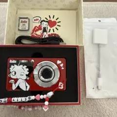Lola Betty Boop デジタルカメラ SDカード 転送ケーブルつき - メルカリ