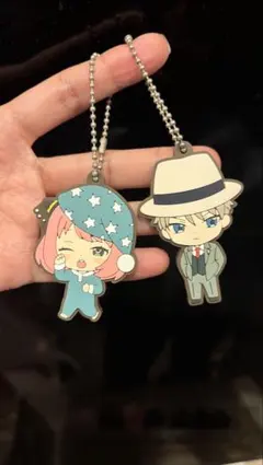 SPY×FAMILY カプセルラバーマスコット3アーニャ(パジャマ)ロイドセット