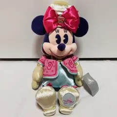 ディズニー　メインアトラクション　3月　ティーパーティー　ミニー　ぬいぐるみ