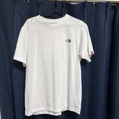 THE NORTH FACE カモフラロゴ Tシャツ ホワイト L