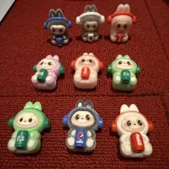 ラブブミニフィギュア9個セット