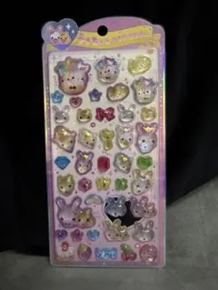 正規品　フワフワらびちゃん うるちゅるポップシール