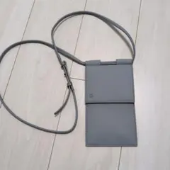 スマホショルダーストラップ グレー　Google