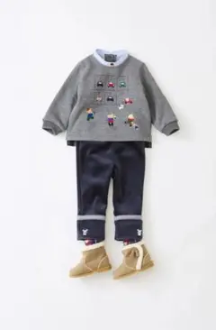 ファミリア　トレーナーパンツセット　100cm