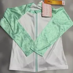 新品　120 picoluna UVカット ラッシュガード ミントグリーン