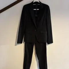 ESPRITMUR エスプリミュール　ブラックストライプビジネススーツ