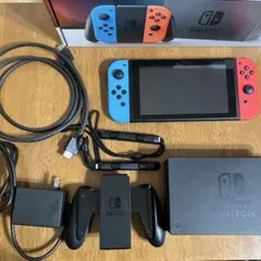 付属品完備】Nintendo Switch 本体 (HAC-S-KABAA) - メルカリ