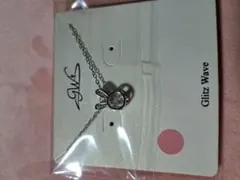 Glitz Wave ラビットモチーフ ネックレス シルバー