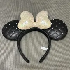 ディズニーカチューシャ フリー　ミニー　ブラック