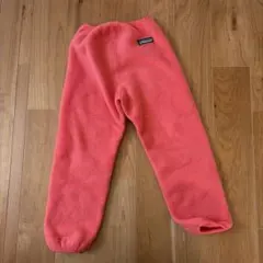 patagonia フリースパンツ ピンク