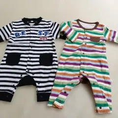 お尻のかわいいロンパース　70 男の子