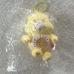 ケアベア ファンシャインベア ぬいぐるみキーホルダー