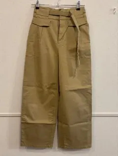 ベージュ　チノパン ワイドパンツ Cepo