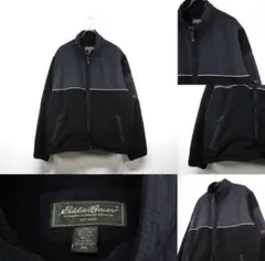 【即日発送】90's EddieBauer fleece zip blousonのサムネイル