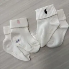 ラルフ・ローレン ベビー靴下 2足セット