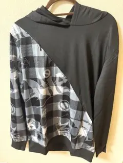 NieR CLOTHING チェック柄 パーカー Fサイズ 新品未使用のサムネイル