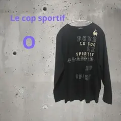 Le cop sportif ルコック　メンズスポーツ長袖シャツ　O ブラック