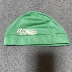 セントラル　スイミング　帽子　キャップ　緑