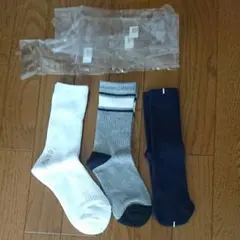 新品未使用 靴下 3足組