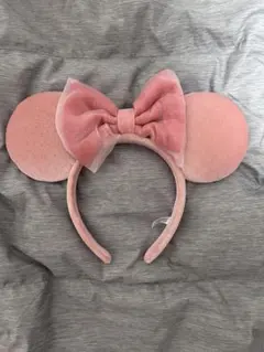 ディズニー ミニー ピンクカチューシャ