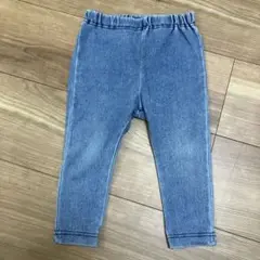 BREEZE デニム風スパッツ 80