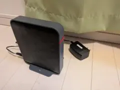 無線LANルーター グレー ACアダプター付き