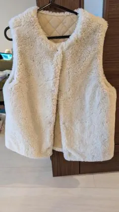 ZARA　リバーシブルファーベスト