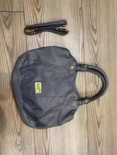 Marc by Mark Jacobs グレー レザー ハンドバッグ