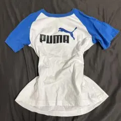 PUMA ラグランスリーブ Tシャツ Y2K 平成ギャル