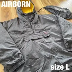 AIRBORN メンズ プルオーバー ナイロンアウター L スノーボード