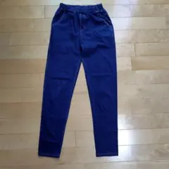 COMME CA ISM ブルー デニム風 ストレッチパンツ　150㎝のサムネイル