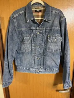 RRL 三ツ星 デニムジャケット RRL(ダブルアールエル) 三ツ星タグデニムジャケット ホワイト