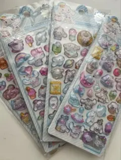 ぷっくりシール　ぷくぷくシール　2枚セット