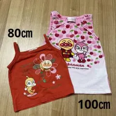 大幅値下・美品・アンパンマン　ドキンちゃん　タンクトップ　ノースリーブ