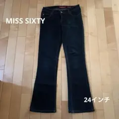 MISS SIXTY 濃紺　ブーツカットデニム　24インチのサムネイル