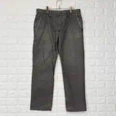エディーバウアー【34×30】グレー系 ストレートパンツ デニム風 カジュアル