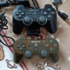 PS2 コントローラー 2個セット ジャンク