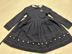 pom ponette ネイビー ワンピース 130cm
