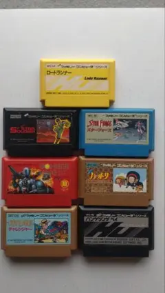 ファミコンソフト ハドソン７本まとめ売り