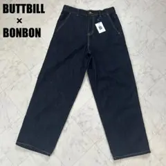 新品✨BUTTBILL × BONBON リラックスフィットストレートジーンズ