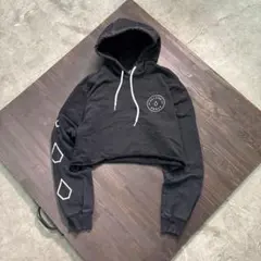 7AS10 VOLCOM ショート丈　リメイクパーカー　Y2K 古着usedのサムネイル