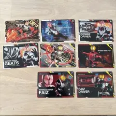 スクラッチカードダス　仮面ライダーギーツ　仮面ライダーファイズ　まとめ売り
