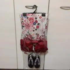即購入 ⭕️ 浴衣・帯・下駄 3点セット